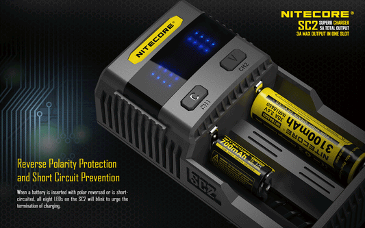 Nitecore SC2 - Battery Charger