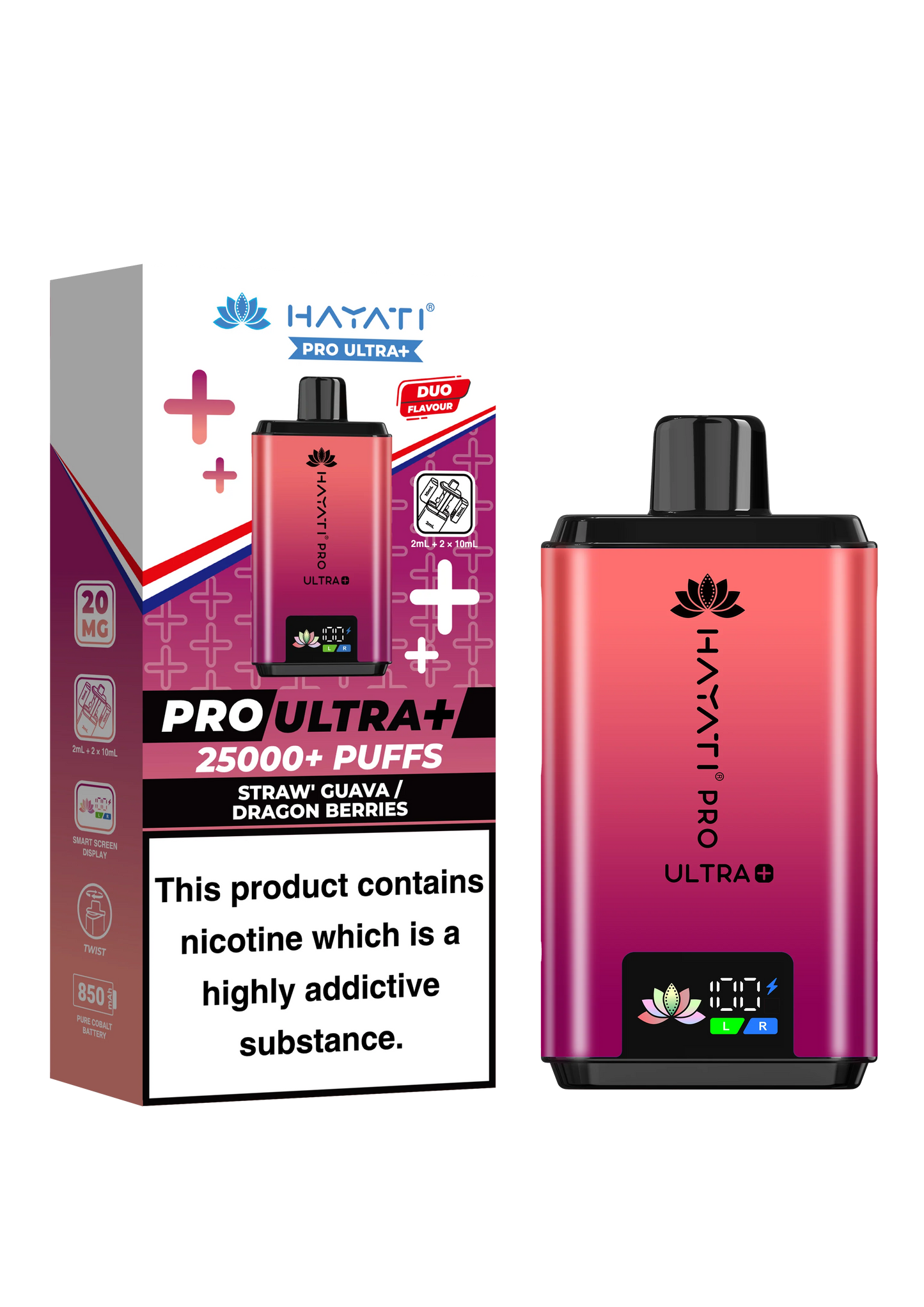 Hayati Pro Ultra Plus 25k Kit - Closed Pod System
