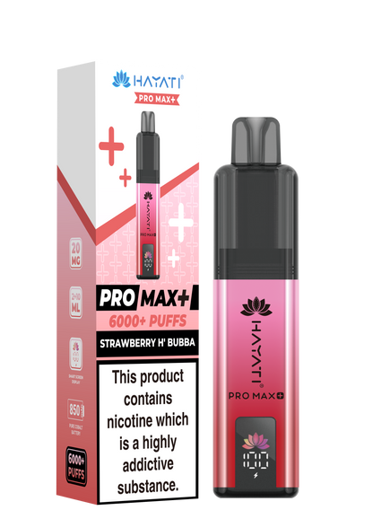 Hayati Pro Max+ 6K Kit - Pre-Filled Pod Kits