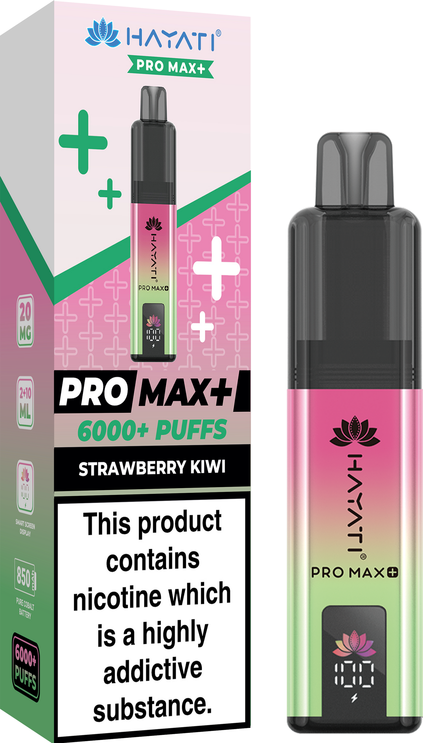 Hayati Pro Max+ 6K Kit - Pre-Filled Pod Kits