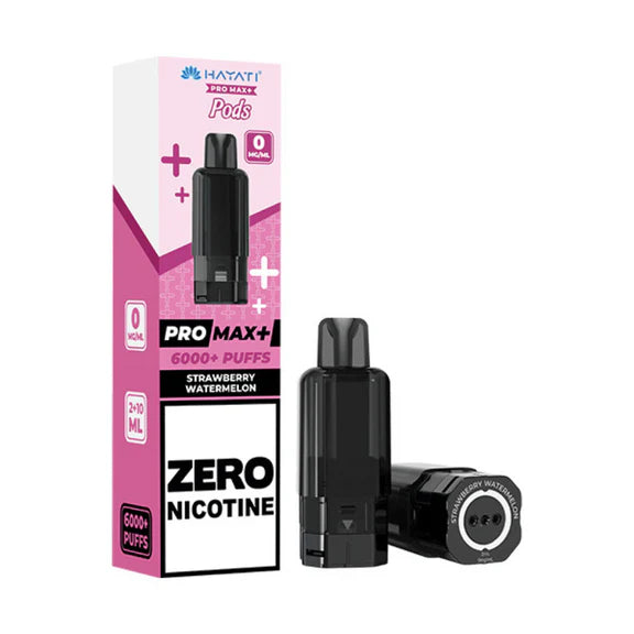 Hayati Pro Max+ 6K Pods  Zero Nicotine - Replacement Pods