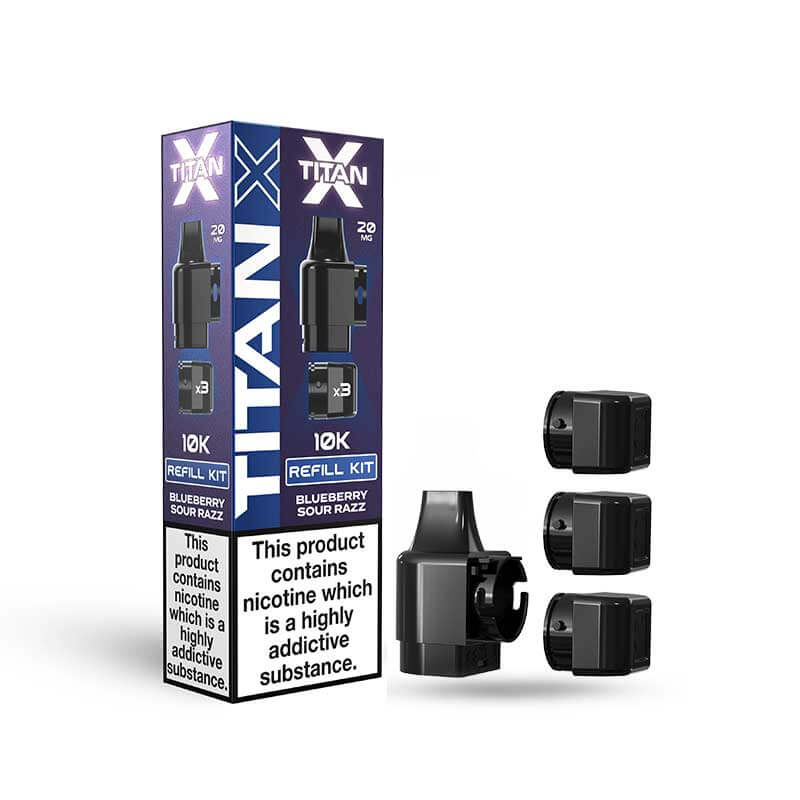 Titan X Refill Kit - Pre-Filled Pods