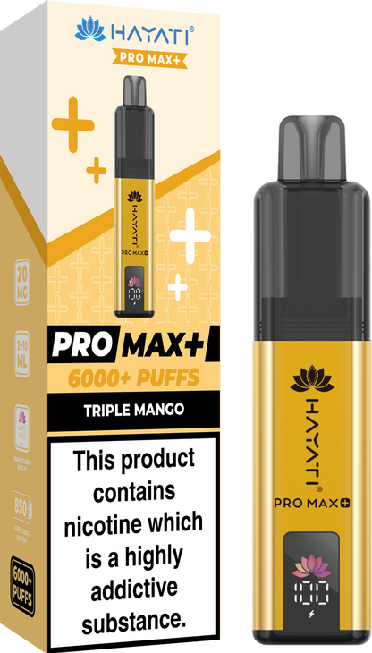 Hayati Pro Max+ 6K Kit - Pre-Filled Pod Kits