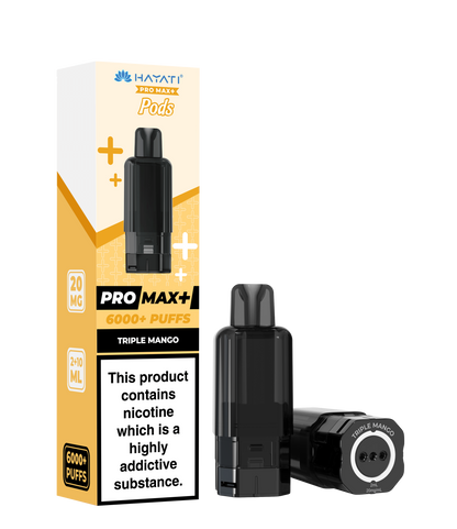 Hayati Pro Max+ 6K Pods - Replacement Pods