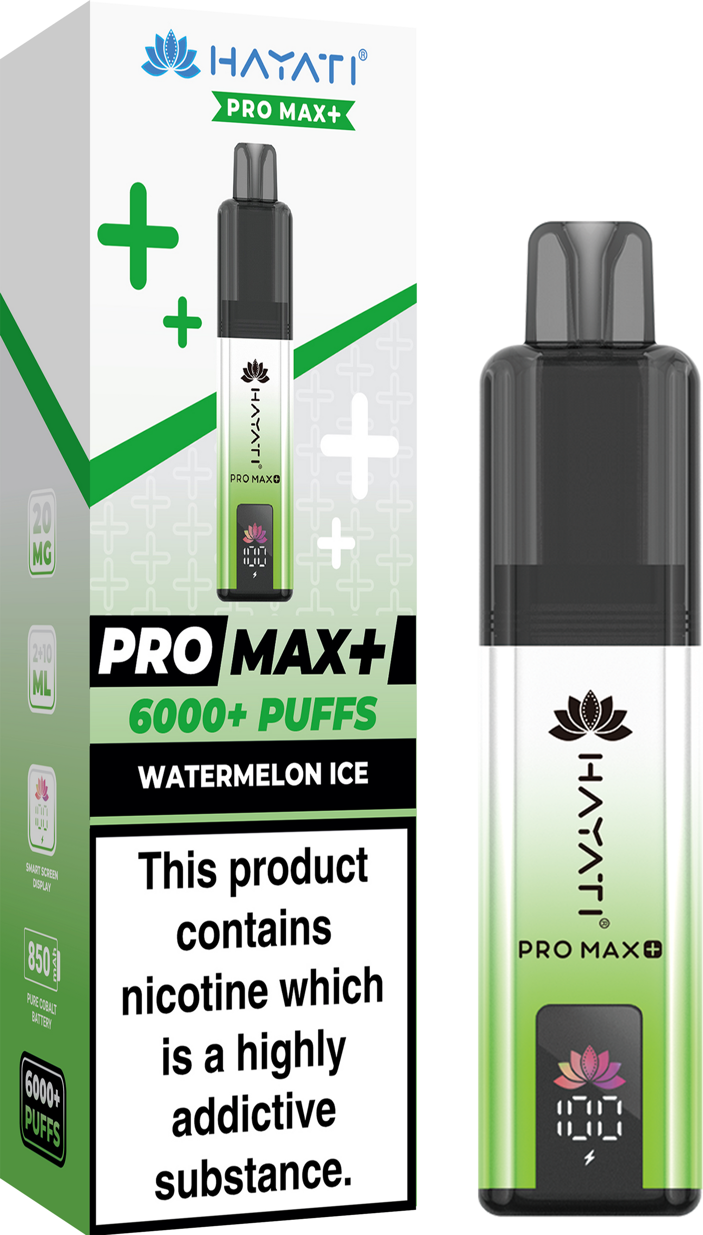 Hayati Pro Max+ 6K Kit - Pre-Filled Pod Kits