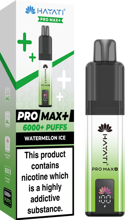 Hayati Pro Max+ 6K Kit - Pre-Filled Pod Kits
