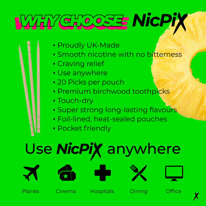 NicPix Nicotine Toothpicks - Nicotine Products