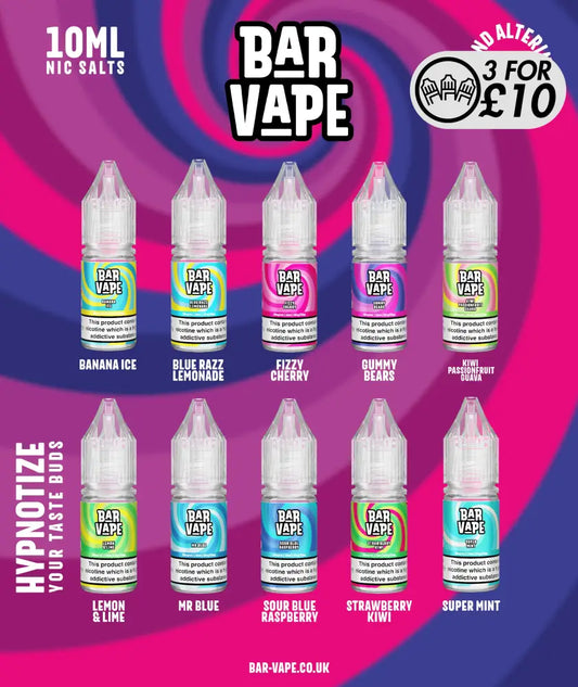 Bar Vape - Nic-Salts