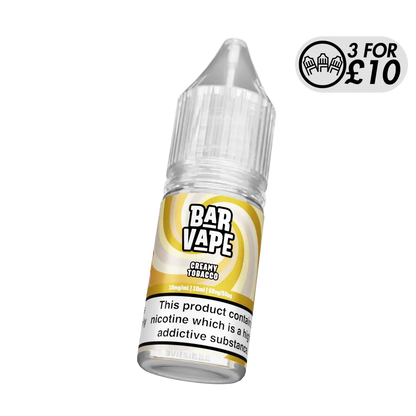 Bar Vape - Nic-Salts Creamy Tobacco / 10MG Nic-Salts