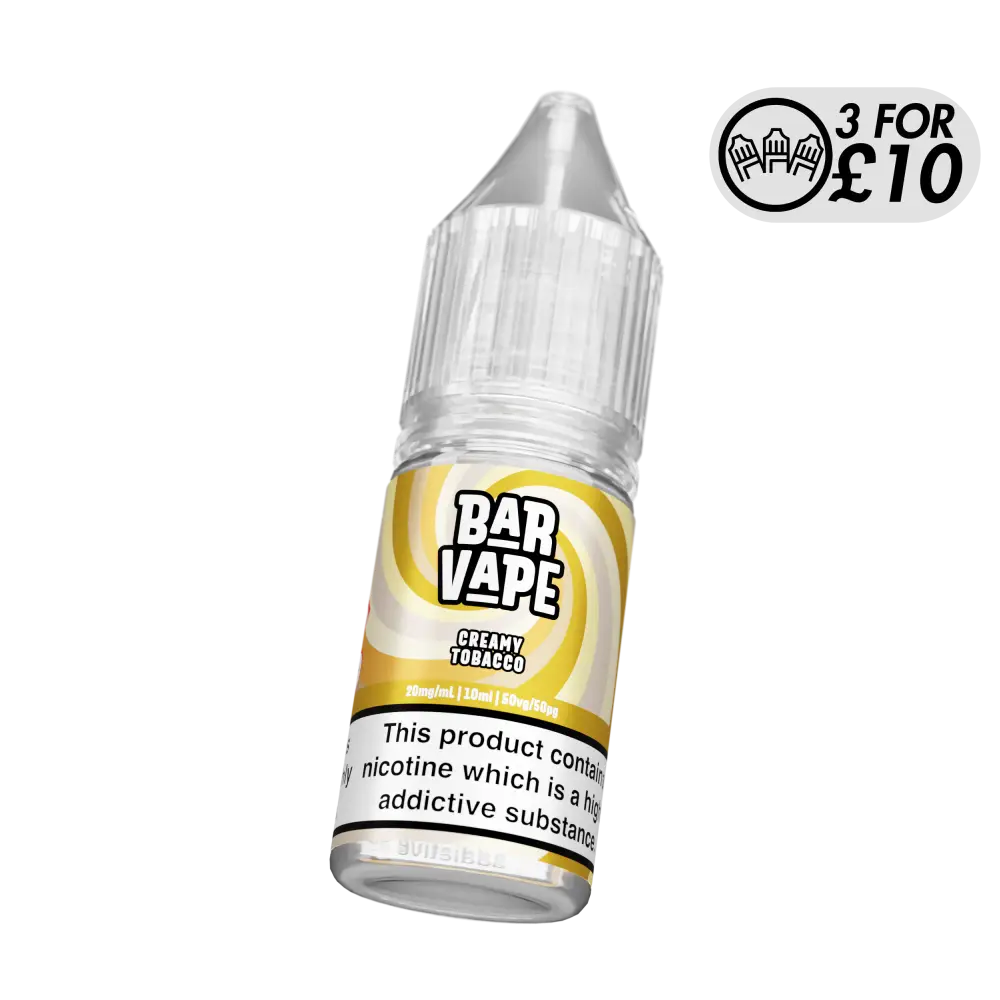 Bar Vape - Nic-Salts Creamy Tobacco / 20MG Nic-Salts