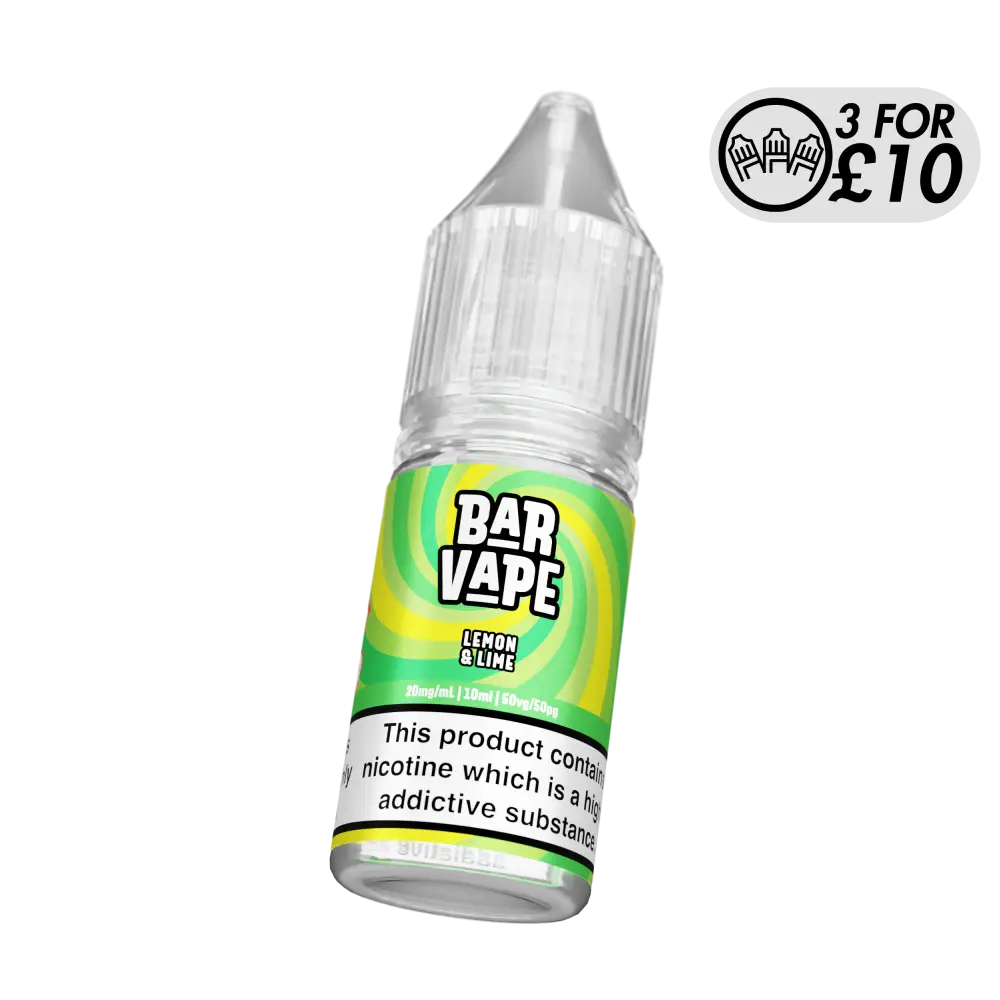 Bar Vape - Nic-Salts Lemon & Lime / 20MG Nic-Salts