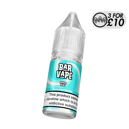 Bar Vape - Nic-Salts Super Mint / 20MG Nic-Salts
