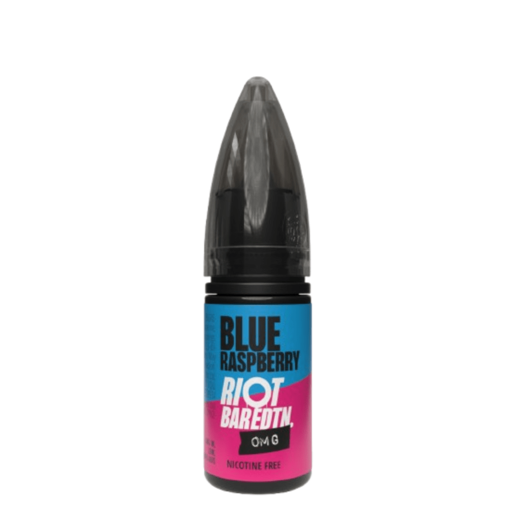 Riot BAR EDTN 0MG E-Liquid - Nicotine-Free E-Liquids Blueberry Raspberry Freebase 10MLs