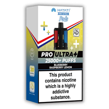 Hayati Pro Ultra Plus Pre 25K Pre-Filled Pods - Replacement Pods