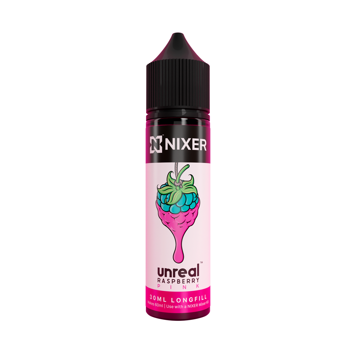 Unreal Raspberry X Nixer - 30ML Longfills