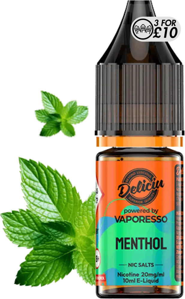 Deliciu - Nic-Salts Menthol / 10MG Nic-Salts