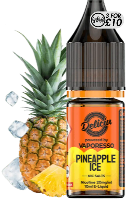 Deliciu - Nic-Salts Pineapple ice / 10MG Nic-Salts