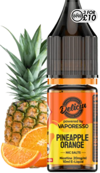 Deliciu - Nic-Salts Pineapple Orange / 10MG Nic-Salts