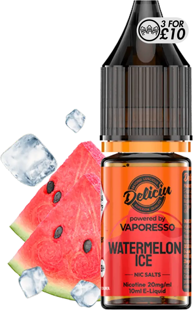 Deliciu - Nic-Salts Watermelon Ice / 10MG Nic-Salts