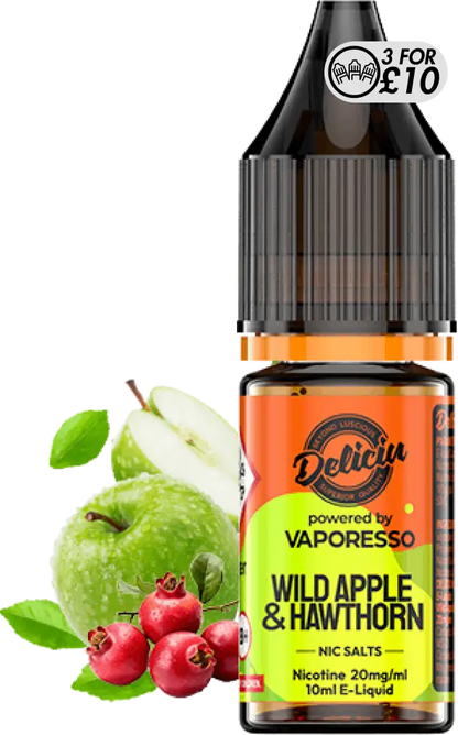 Deliciu - Nic-Salts Wild Apple & Hawthorn / 10MG Nic-Salts