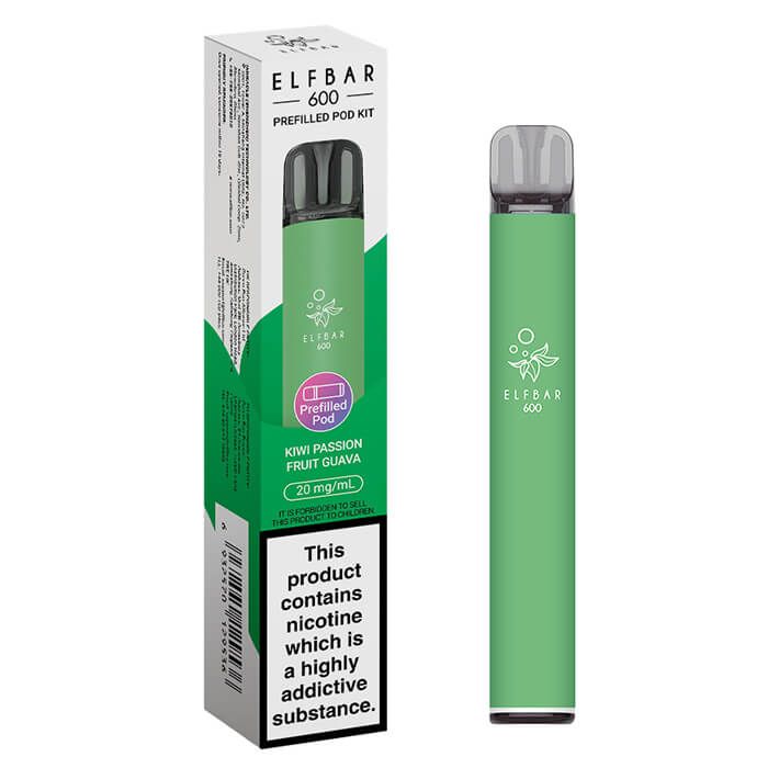 Elf Bar 600 Pre Filled Pod Kit - Closed Pod-System