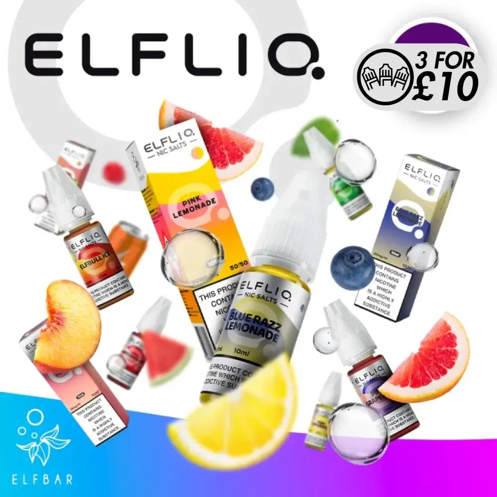 Elfliq E-Liquid - Nic-Salts Nic-Salts