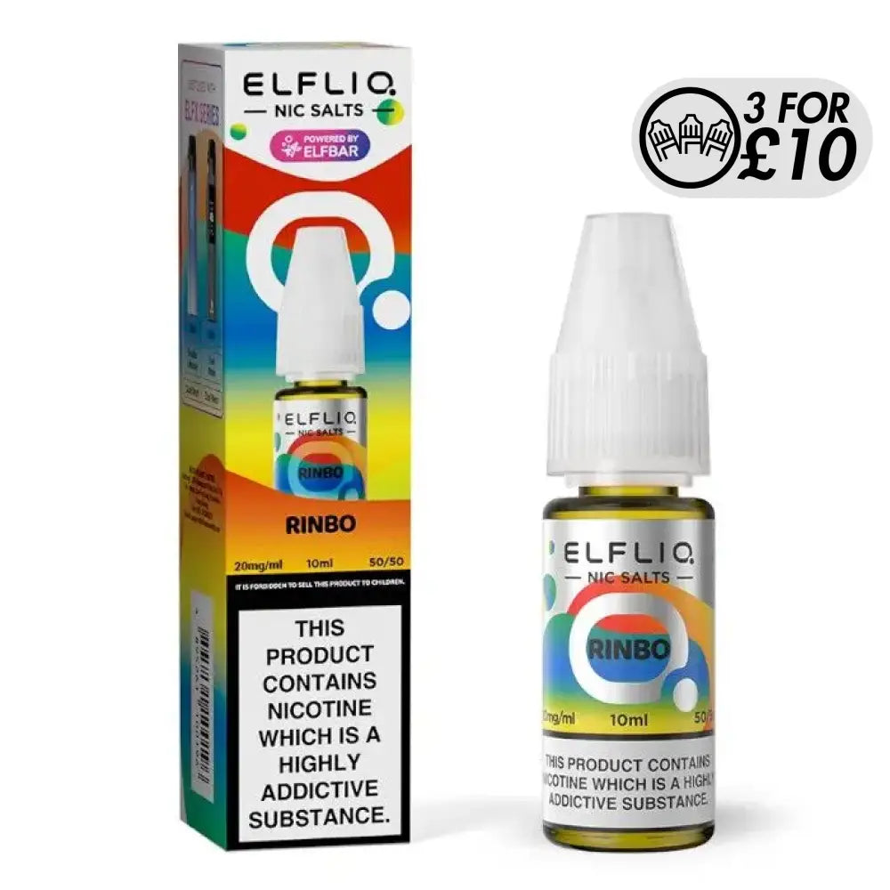 Elfliq E-Liquid - Nic-Salts RINBO / 10MG Nic-Salts