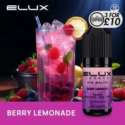 Elux - Nic-Salts Berry Lemonade / 5MG Nic-Salts