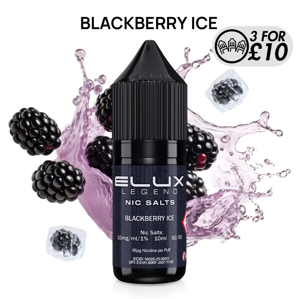 Elux - Nic-Salts Blackberry Ice / 5MG Nic-Salts