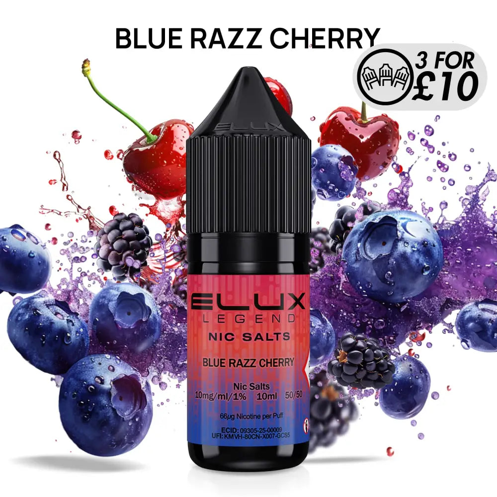 Elux - Nic-Salts Blue Razz Cherry / 5MG Nic-Salts
