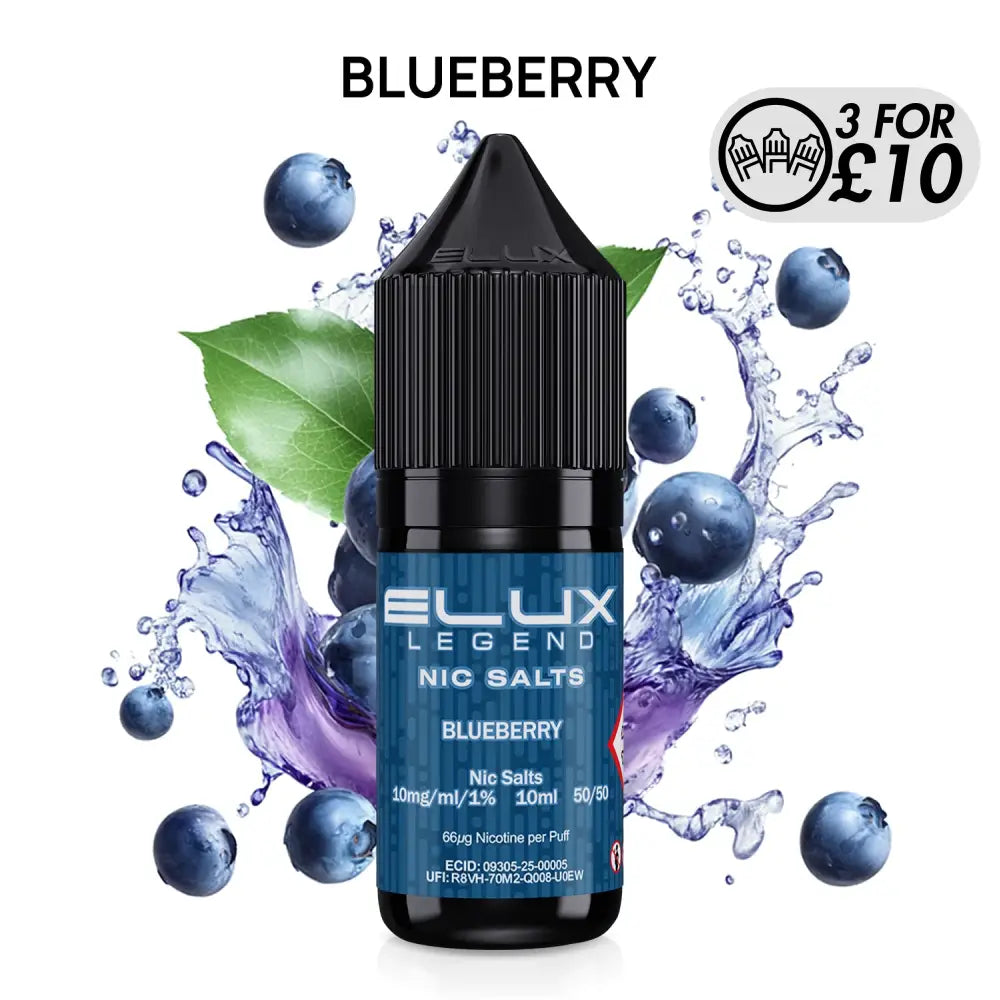 Elux - Nic-Salts Blueberry / 5MG Nic-Salts