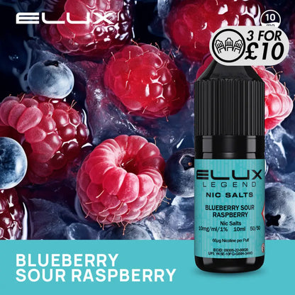 Elux - Nic-Salts Blueberry Sour Raspberry / 5MG Nic-Salts