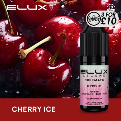 Elux - Nic-Salts Cherry Ice / 5MG Nic-Salts