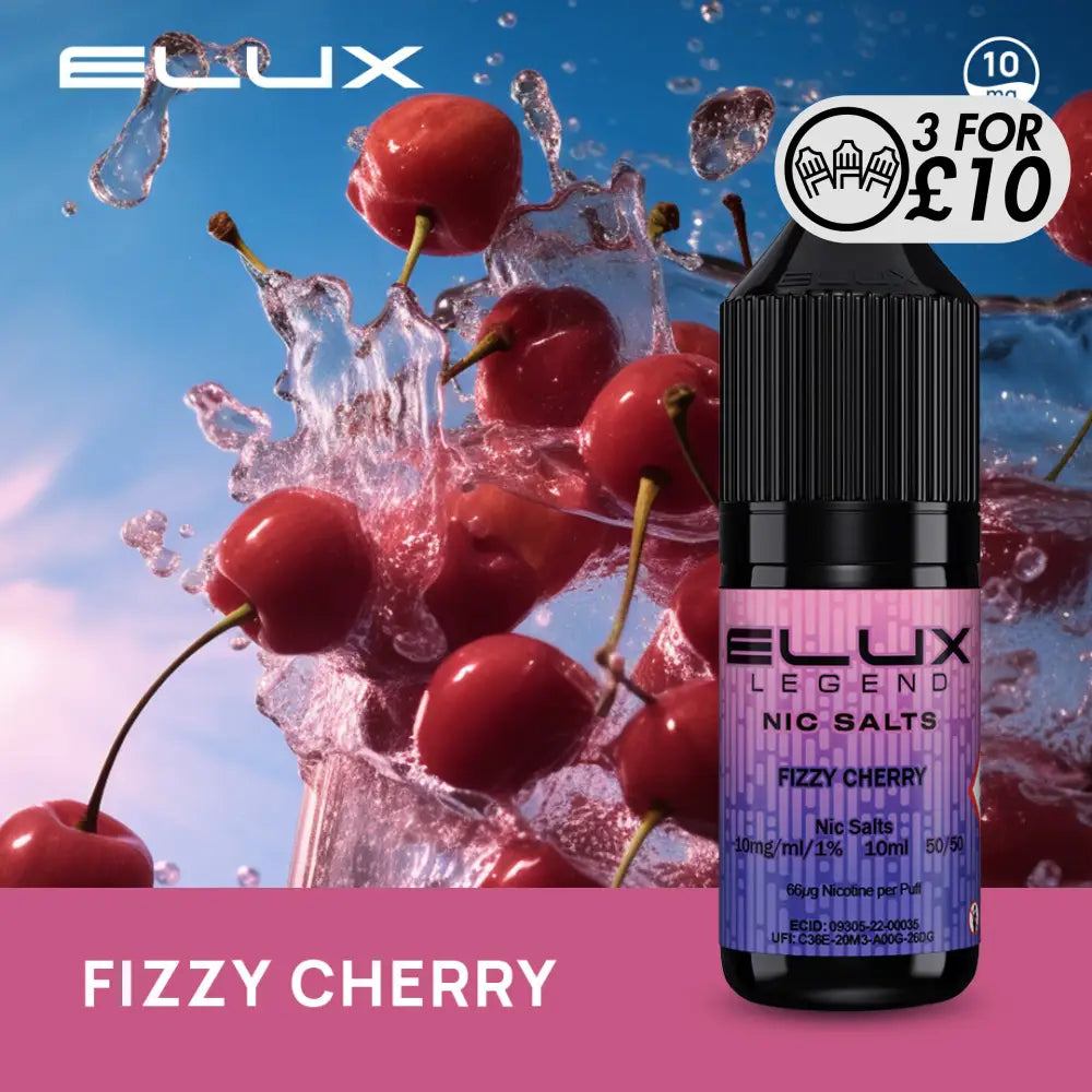Elux - Nic-Salts Fizzy Cherry / 5MG Nic-Salts