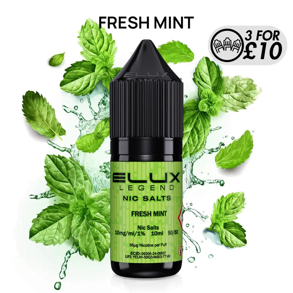 Elux - Nic-Salts Fresh Mint / 5MG Nic-Salts