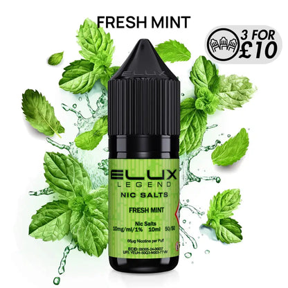 Elux - Nic-Salts Fresh Mint / 5MG Nic-Salts