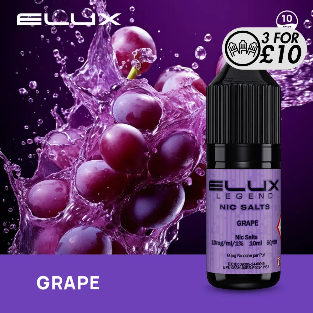 Elux - Nic-Salts Grape / 5MG Nic-Salts