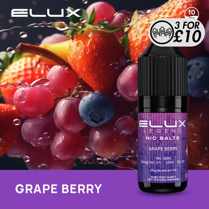 Elux - Nic-Salts Grape Berries / 5MG Nic-Salts