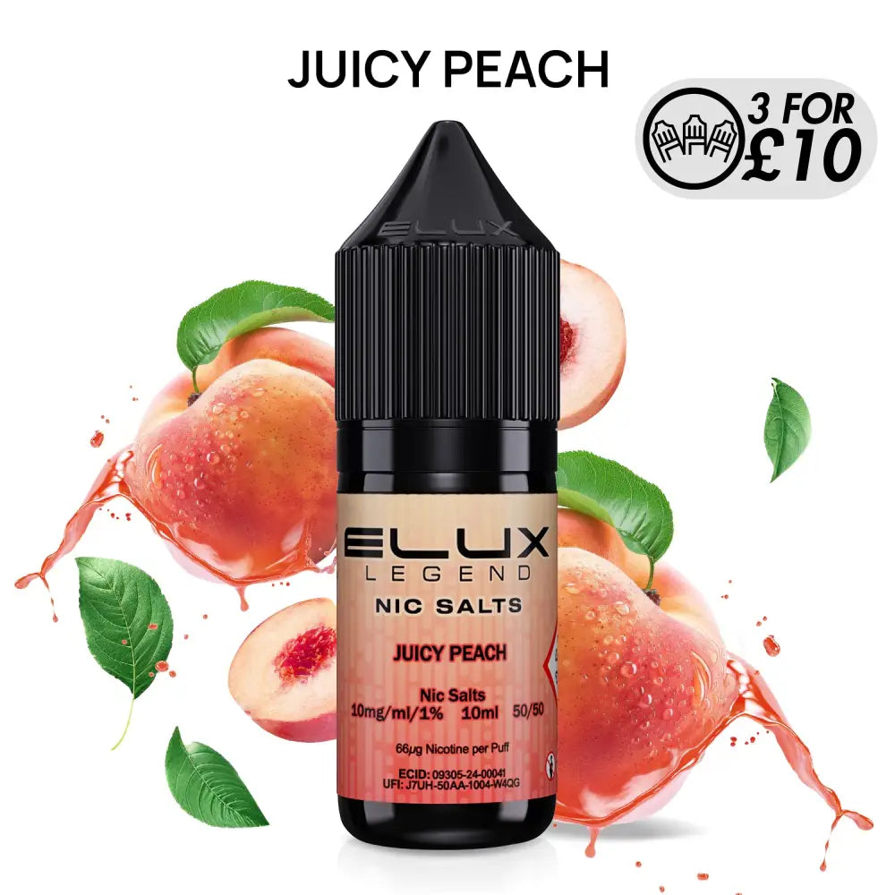 Elux - Nic-Salts Juicy Peach / 5MG Nic-Salts