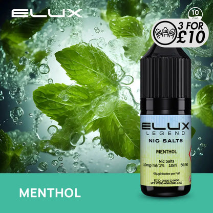 Elux - Nic-Salts Menthol / 5MG Nic-Salts