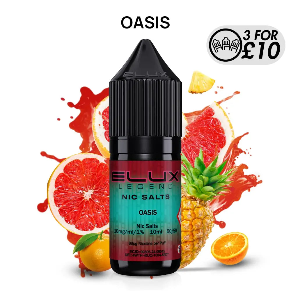 Elux - Nic-Salts Oasis / 5MG Nic-Salts