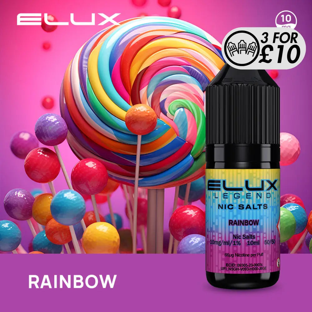Elux - Nic-Salts Rainbow / 5MG Nic-Salts
