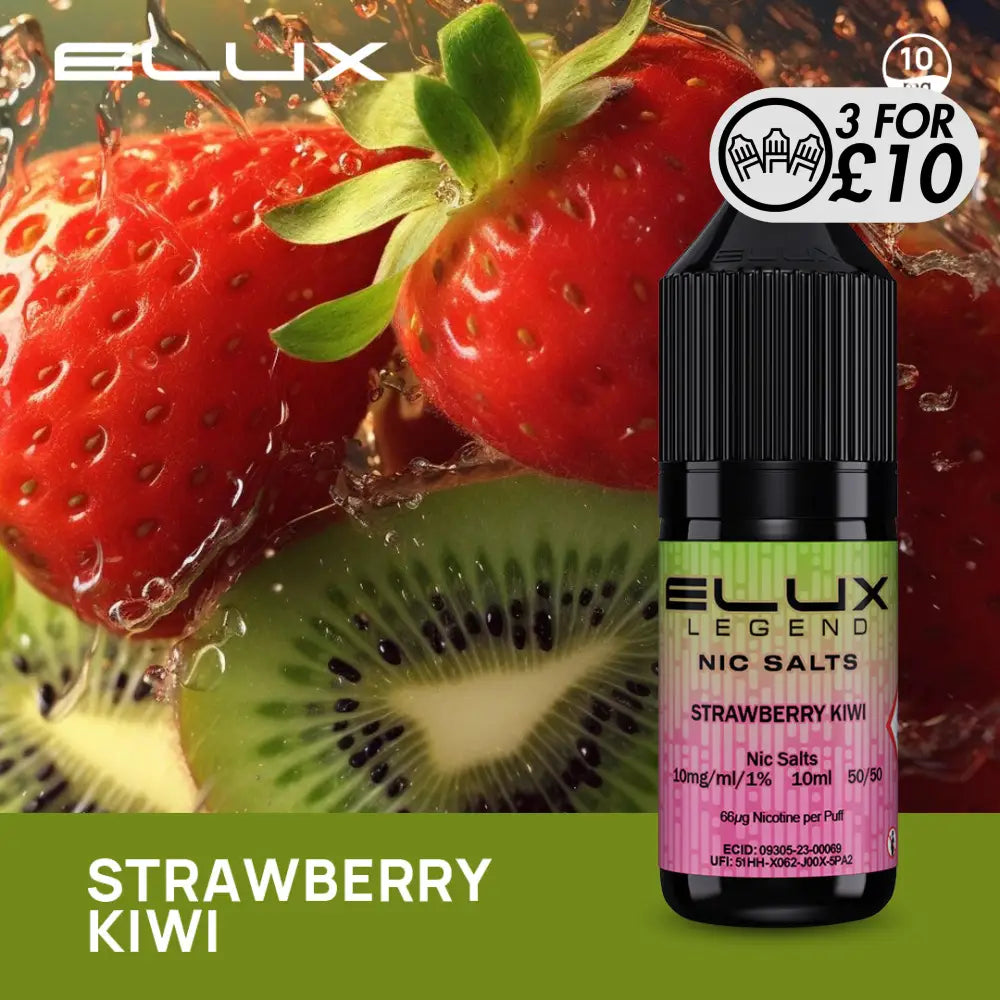 Elux - Nic-Salts Strawberry Kiwi / 5MG Nic-Salts