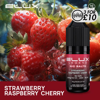 Elux - Nic-Salts Strawberry Raspberry Cherry / 5MG Nic-Salts