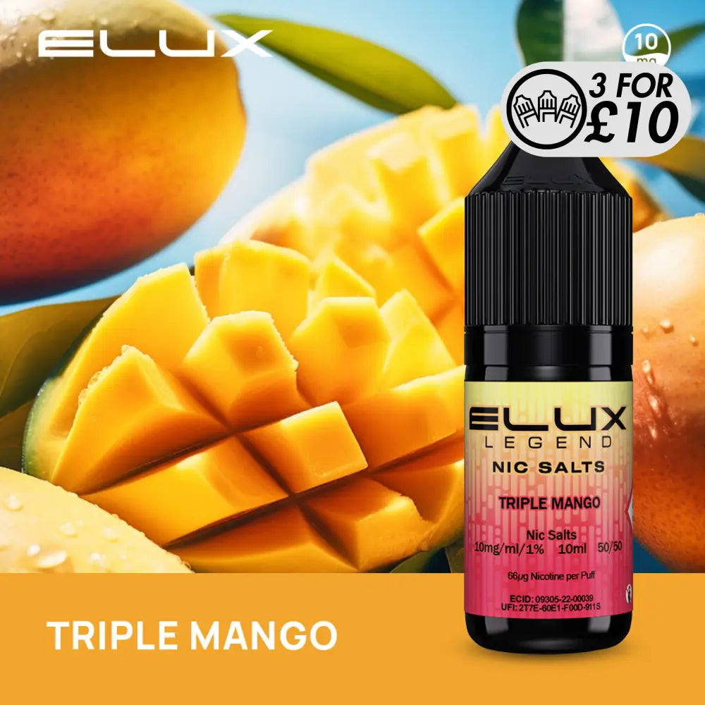 Elux - Nic-Salts Triple Mango / 5MG Nic-Salts