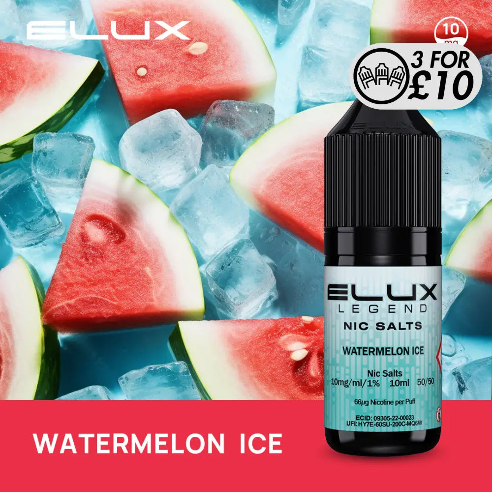 Elux - Nic-Salts Watermelon Ice / 5MG Nic-Salts