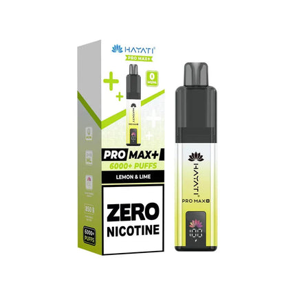 Hayati Pro Max+ 6K Kit Zero Nicotine - Pre-Filled Pod Kits