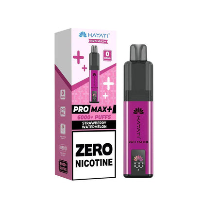 Hayati Pro Max+ 6K Kit Zero Nicotine - Pre-Filled Pod Kits