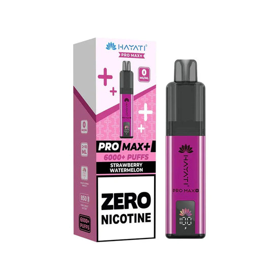 Hayati Pro Max+ 6K Kit Zero Nicotine - Pre-Filled Pod Kits