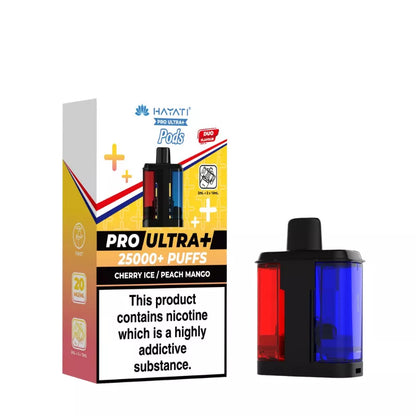 Hayati Pro Ultra Plus Pre 25K Pre-Filled Pods - Replacement Pods